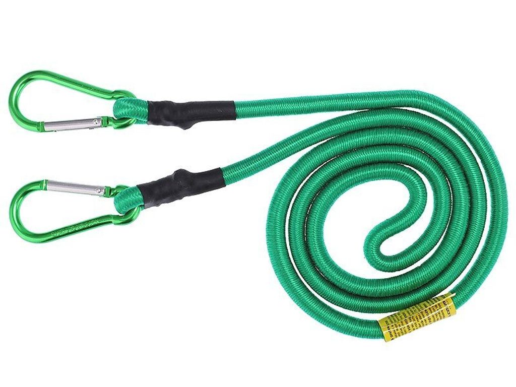 Linka elastyczna z karabinkami 10 mm x 150 cm Zdjęcie produktu 