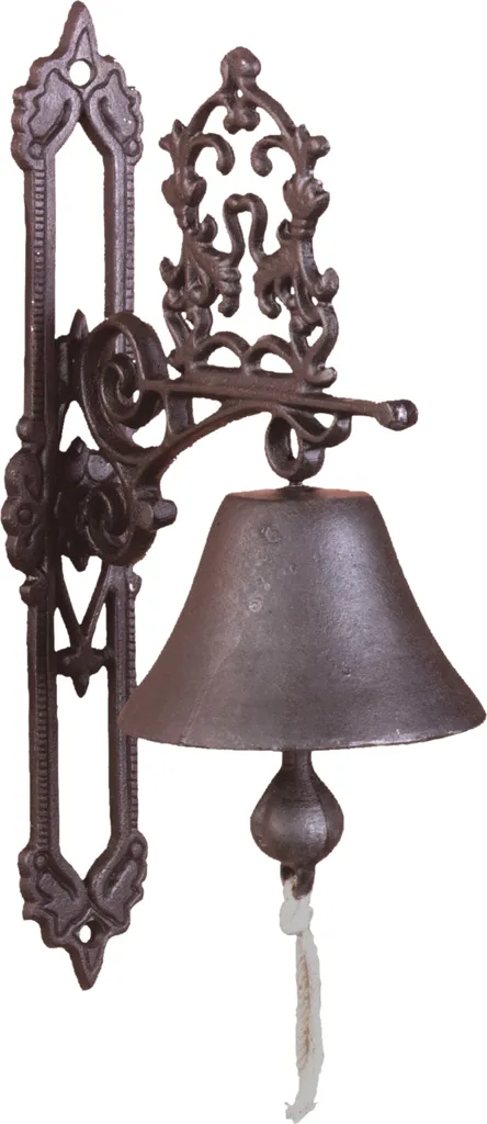 Campana da Porta Rustica Esschert Design CB1 Marrone - Idea Regalo