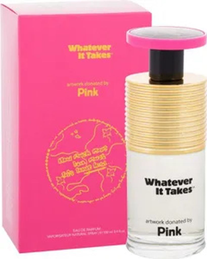 Whatever It Takes Pink – Eau de Parfum für Damen, blumig-amberfarbener Duft, fruchtige und holzige Noten, Eleganz und Haltbarkeit, 100ml