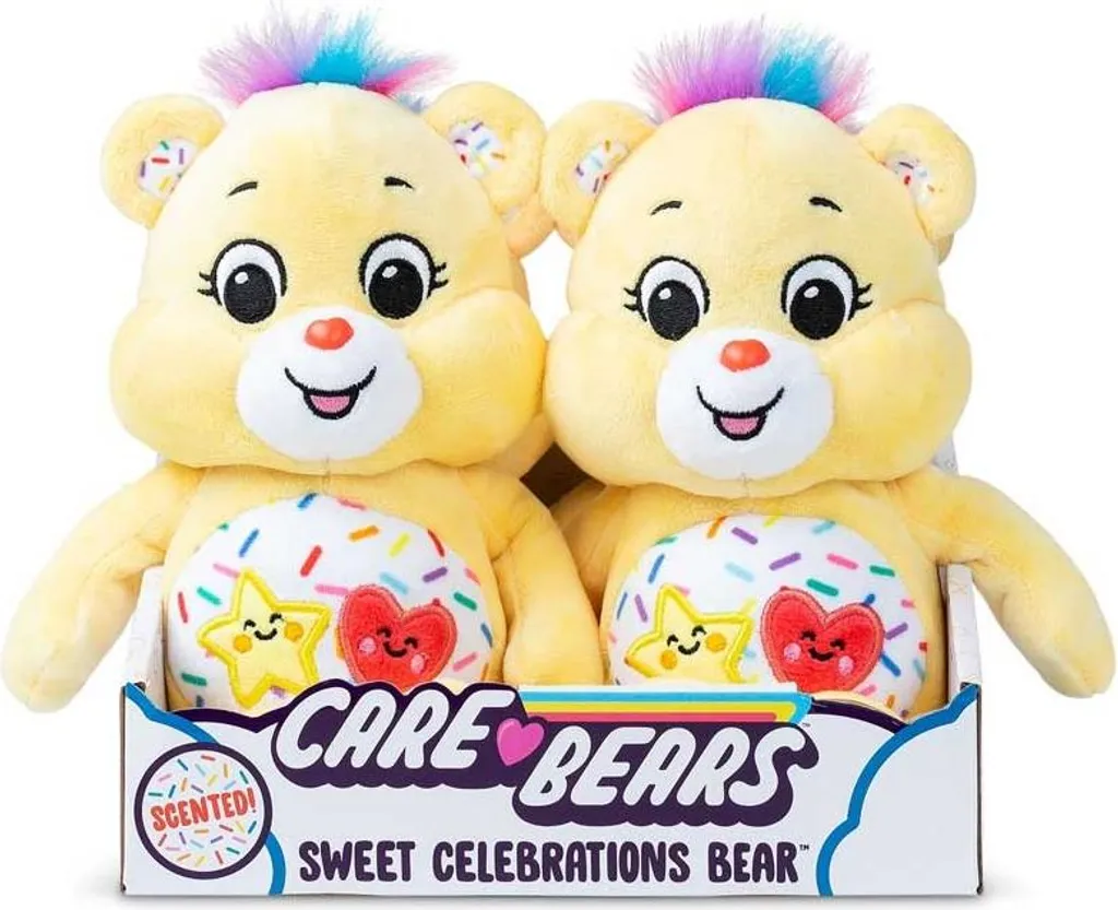 Care Bears Ours en peluche 22cm Sweet Celebrations - Doudou à collectionner