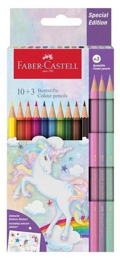 Faber-Castell Kredki Unicorn 13 sztuk Zdjęcie produktu 
