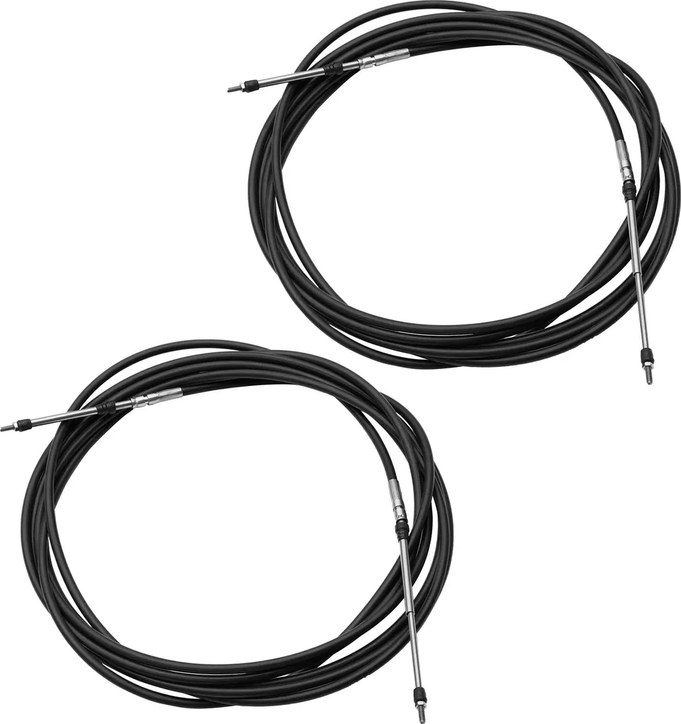 Kit 2 Câbles de Commande 7m pour Rénovation Système de Pilotage Bateau