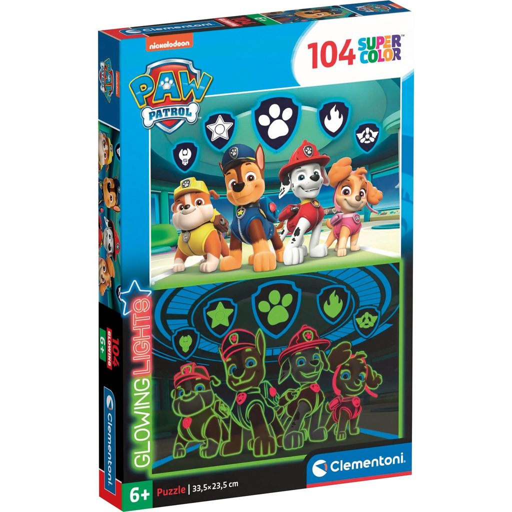 Glowing Lights - Paw Patrol, Puzzle