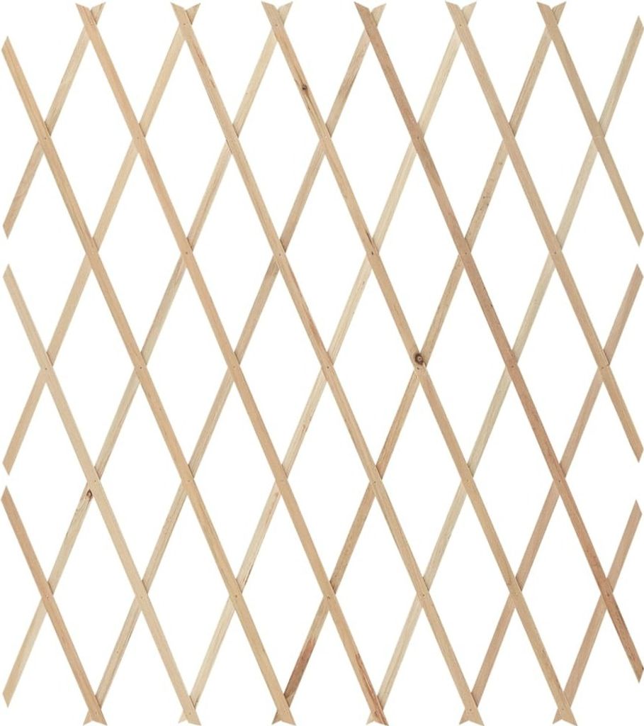 vidaXL Rankzäune 5 Stk. Massivholz Tanne 180x80 cm Produktbild 