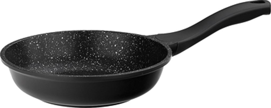 Bratpfanne - Schwarz - Ø 20 cm - Aluminiumguss - mit Produktbild 