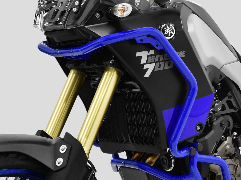 ZIEGER Sturzbügel Verkleidung kompatibel mit Yamaha Ténéré 700 blau