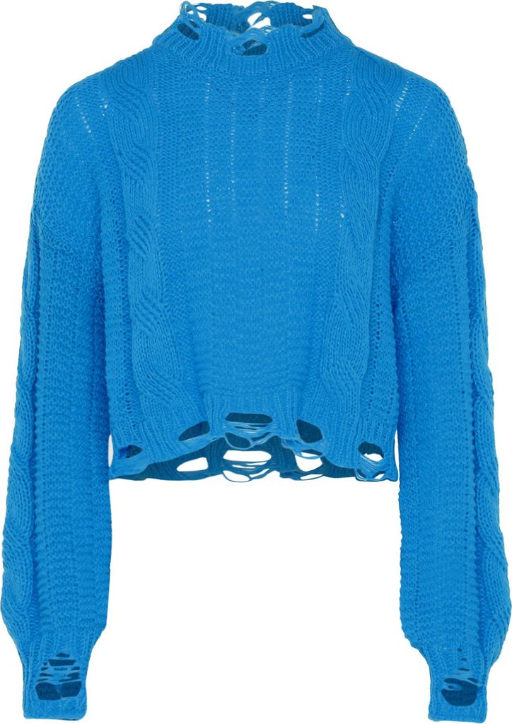 Gaya damen pullover - türkis, M/L