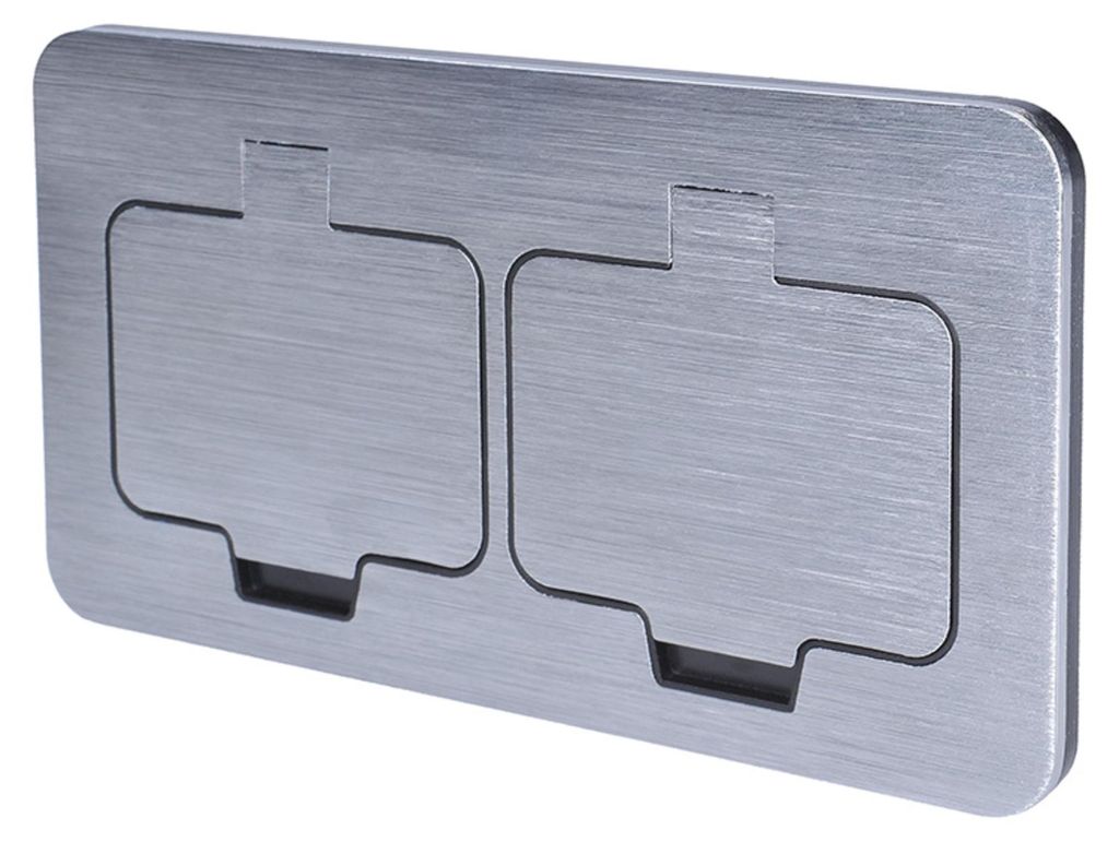 Presa da incasso per ufficio IP55 in alluminio SOLIGHT Immagine del prodotto 