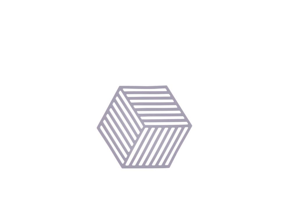 Zone Denmark Untersetzer Hexagon, Glasuntersetzer, Getränkeuntersetzer, Silikon, Lavender, 24407