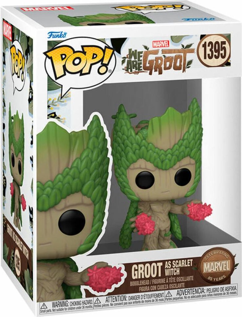 Funko Pop! Groot jako Scarlet Witch - figurka winylowa Immagine del prodotto 