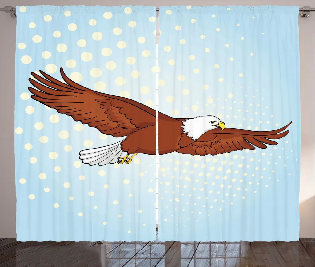 Tenda Soggiorno Universale ABAKUHAUS 280x245 cm Pop Art Falcon