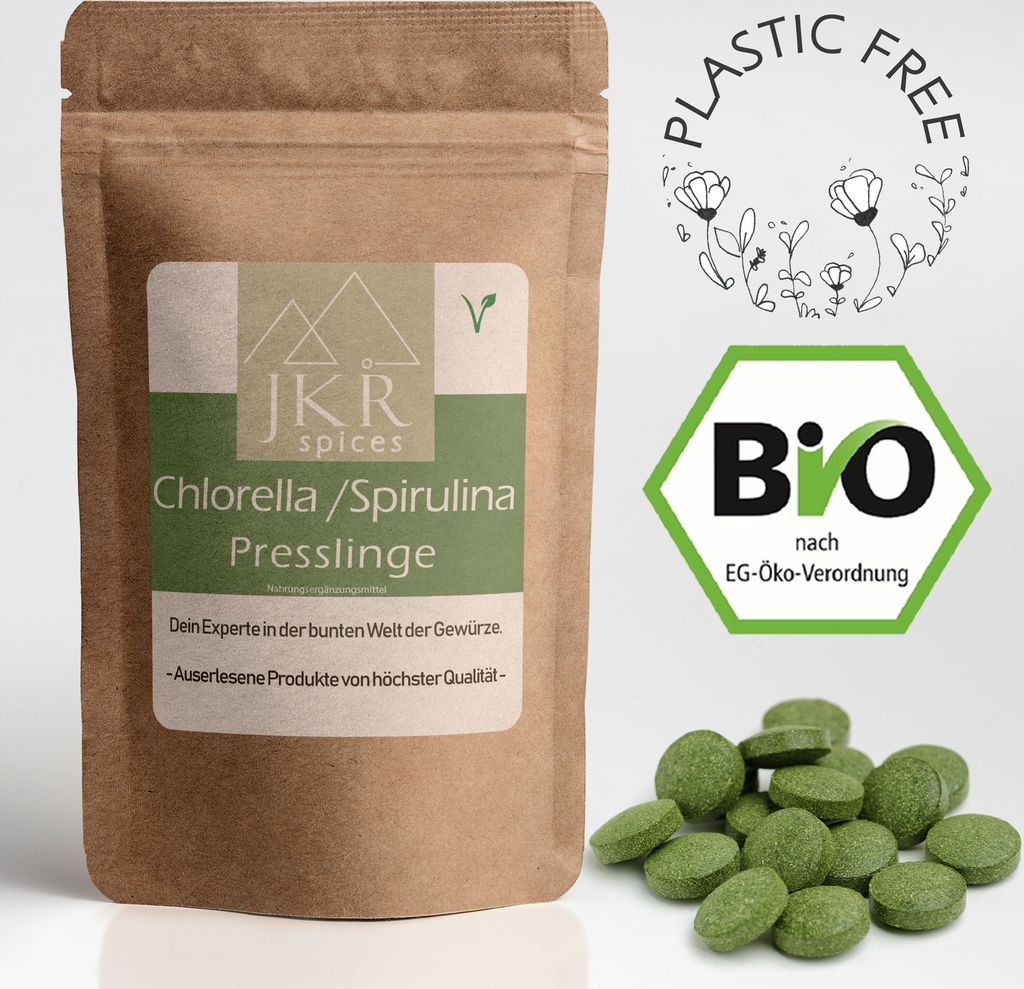 Chlorella Spirulina Presslinge 250g