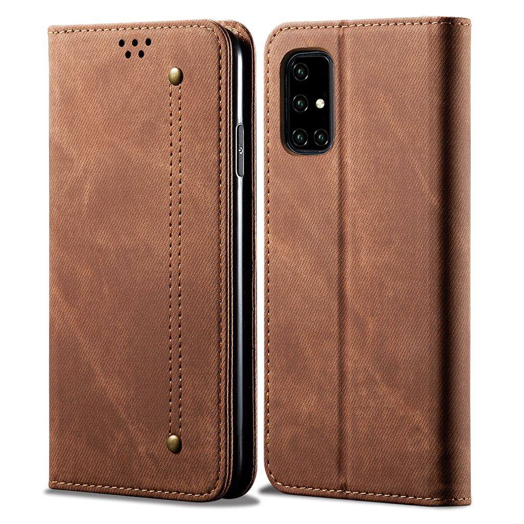 Custodia Galaxy A51, Custodia in pelle con chiusura Immagine del prodotto 