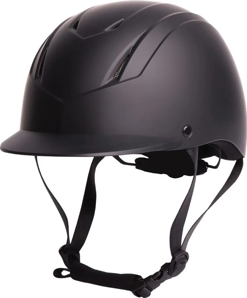 Casque Équitation Noir Harrys Horse Quarz Aéré et Confortable 52-56