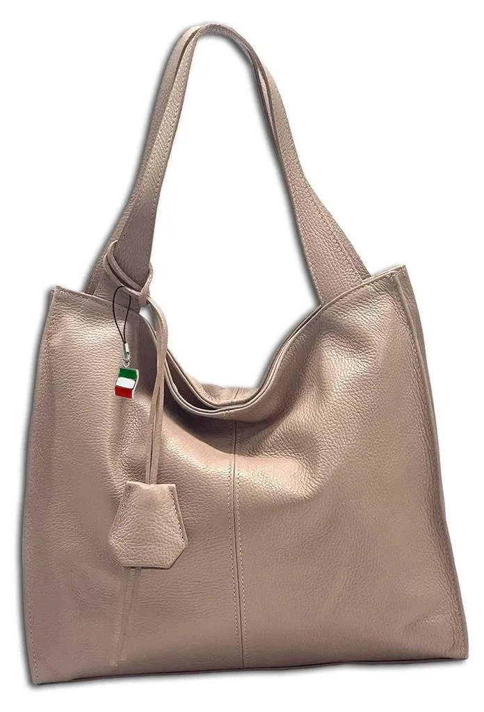 Sac hobo Florence rose cuir véritable OTF155A idéal pour le quotidien
