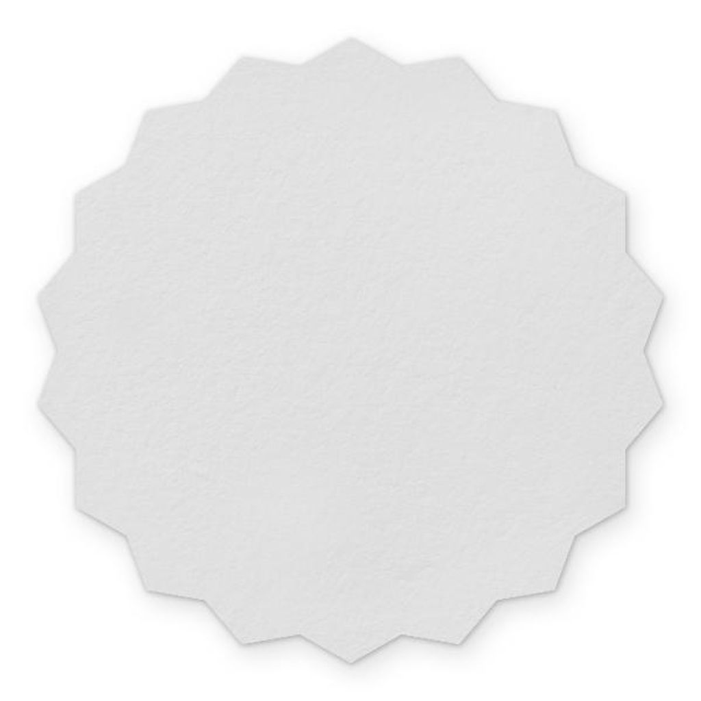 itenga Aufkleber Form "Stern" (Motiv 195) Namensschild für Schultüte 15 x 15 cm