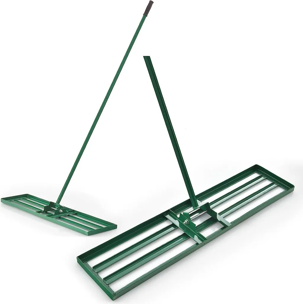 Livellatore Prato COSTWAY 91x25cm Metallo: Strumento Topdressing