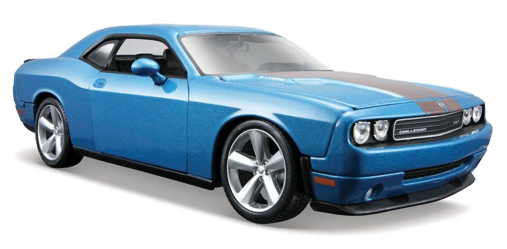 Maisto Dodge Challenger SRT8 2008 1:24 blau metallic Produktbild 