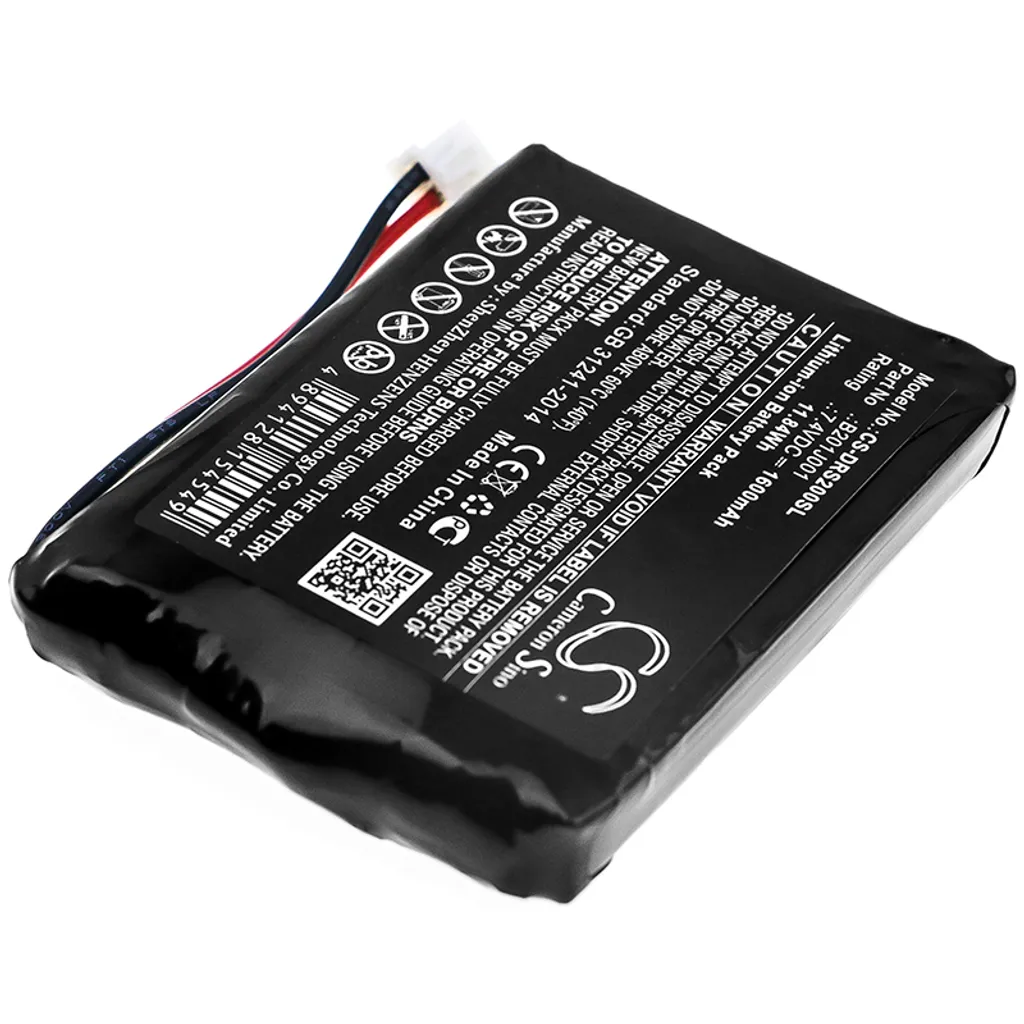 Batterie B201J001 Haute Performance pour Deviser DS2000A DS2000B 2.6Ah - 2