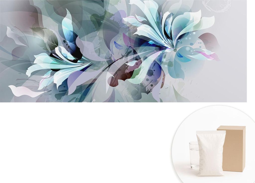 Fototapete - Wandbilder für Wohnzimmer - 208x146 cm - Dekorative Wandfolie - Modernes Design für Wanddekoration - Tapeten für Innenräume - Flor...