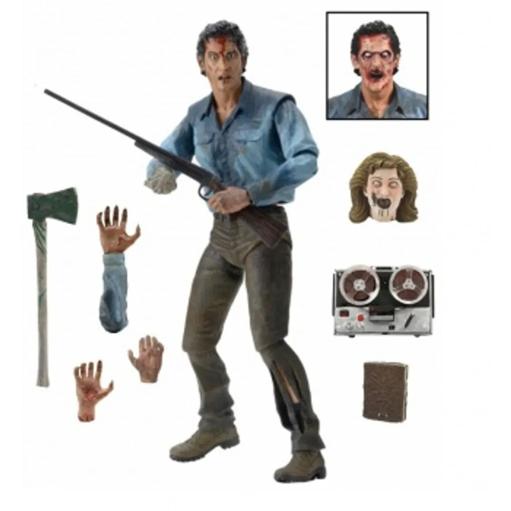 Statue articulée Ash Evil Dead 2 Ultimate NECA 41957 Collection 18 cm
