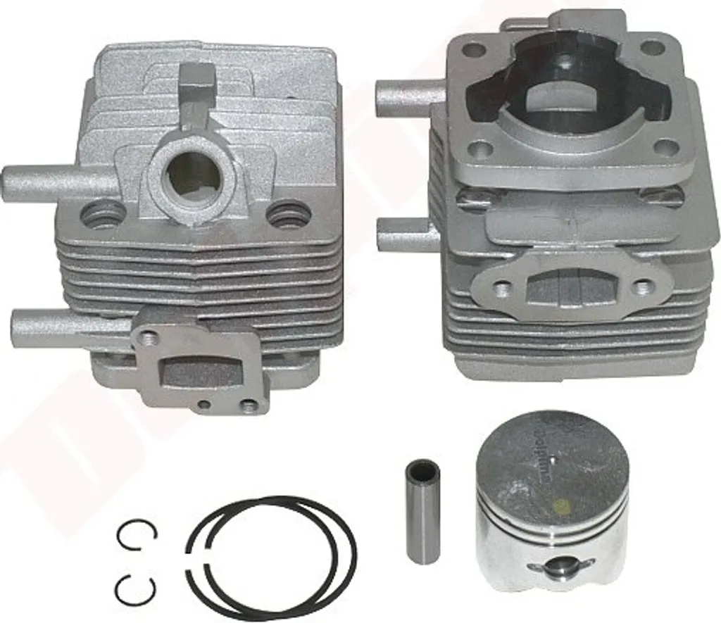 Kit Cylindre Piston 34mm pour Moteur de Débroussailleuse 26cc TL26