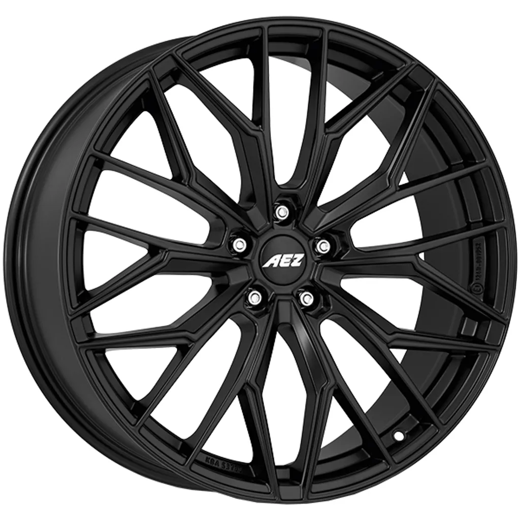 Pack Jantes AEZ Porto Noir 20 pouces pour pneus hiver et été 5x112 ET44