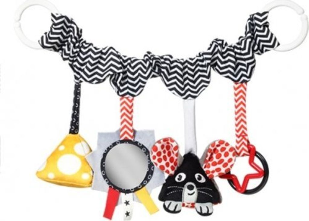 Lernspielzeug - Anhänger für Kinderwagen und Autositz Produktbild 
