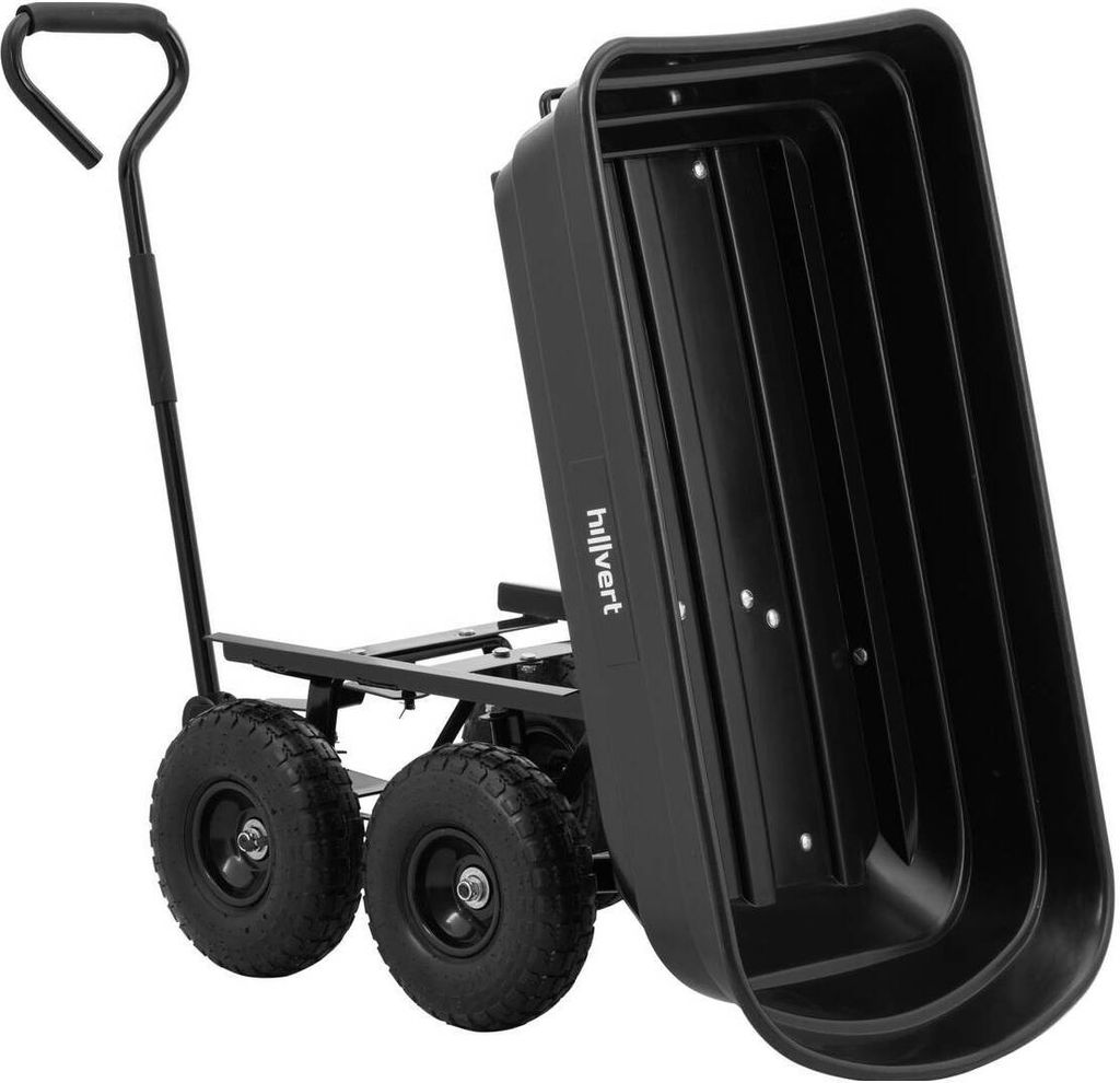 hillvert Gartenwagen - 300 kg - kippbar - 75 L Produktbild 3