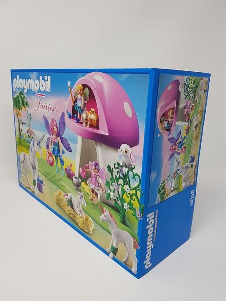 PLAYMOBIL - Notice centre de soin usé / Used instruction / 6055