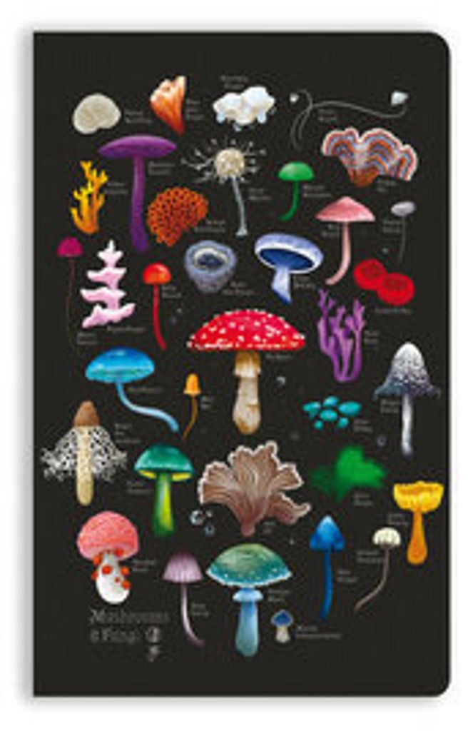 Anna Stead: Mushrooms & Fungi (Soft Touch Journal)