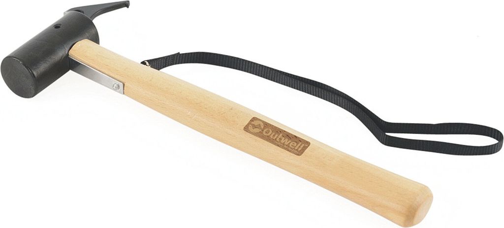 Outwell 650434, Camping hammer, Stahl, Schwarz, Braun, 310 mm, 633 g