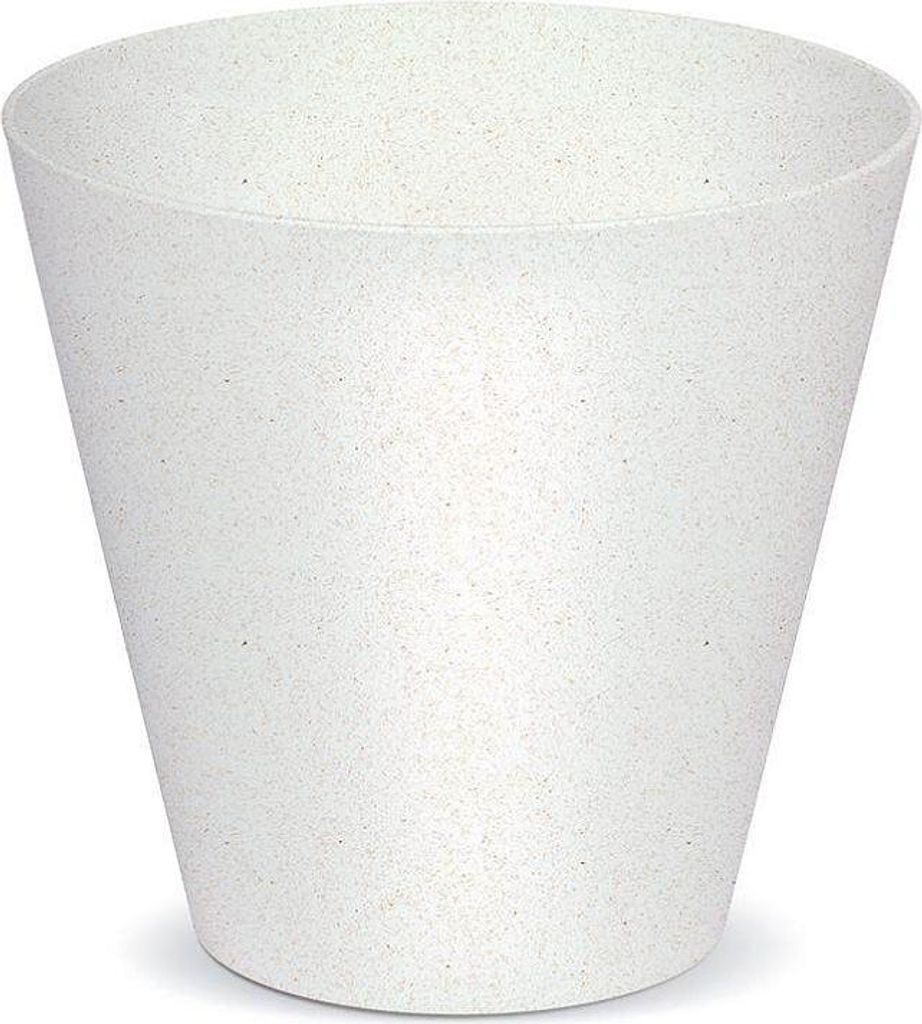 Prosperplast bloempot TUBUS, wit, 30 cm Productafbeelding 
