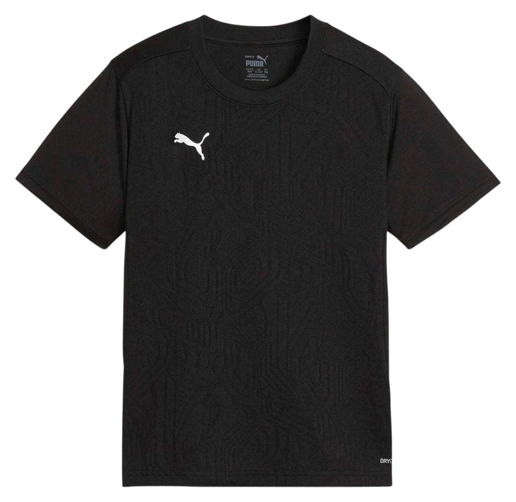 Puma - Trikot für Kinder, Jacquard, Regulär GT23919 (128) (Schwarz)