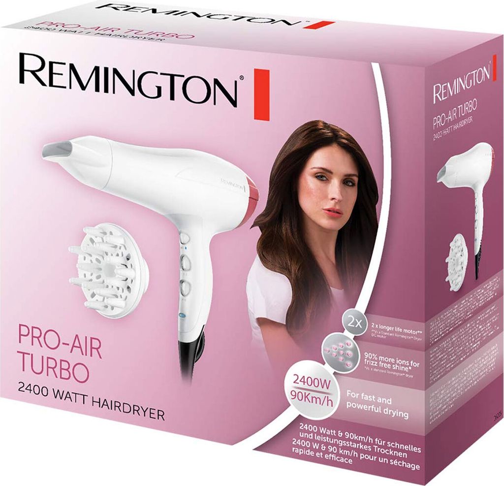 Remington D5226 Pro-Air turbo Haartrockner weiß 2400 Watt Produktbild 20