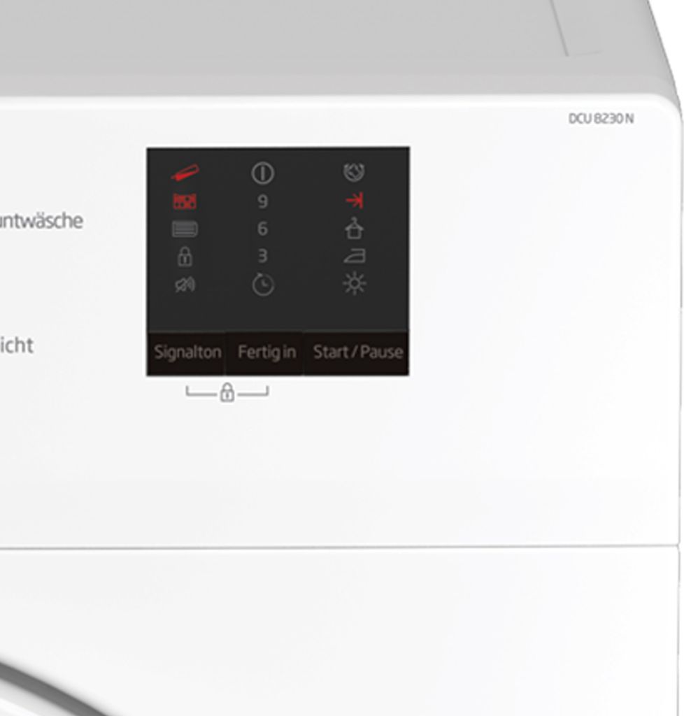 Beko Kondenstrockner 8 KG Weiß Trommelinnenbeleuchtung DCU Produktbild 4