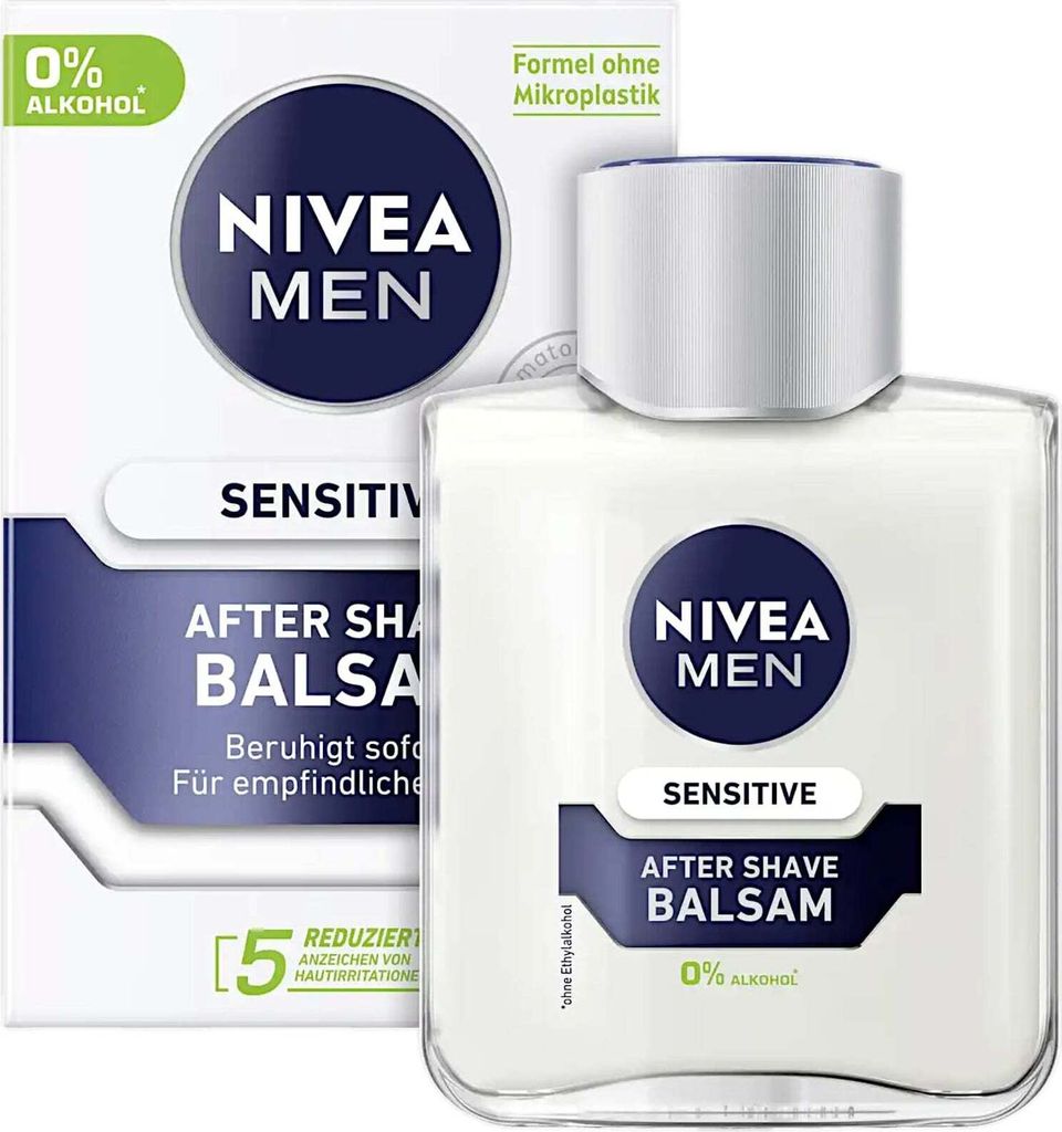 Nivea Men Sensitive Aftershave Balsam 100 ml DE Produktbild 