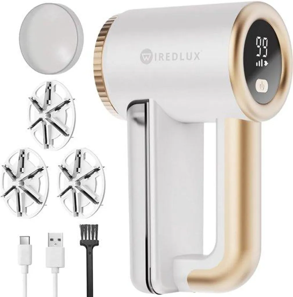 Rasoir corporel électrique pour homme avec 3 vitesses et lampe LED