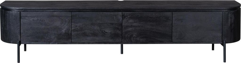 Starfurn – TV-Schrank, Schwarz, 240 cm