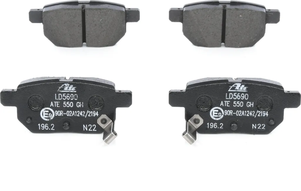 Plaquettes de frein ATE 13.0470-5690.2 pour Toyota Prius et Auris