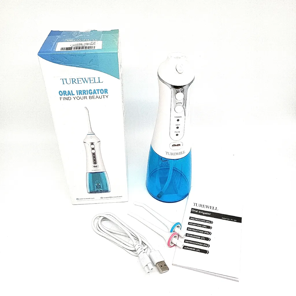 Hydropulseur dentaire de voyage pour garder des gencives saines partout