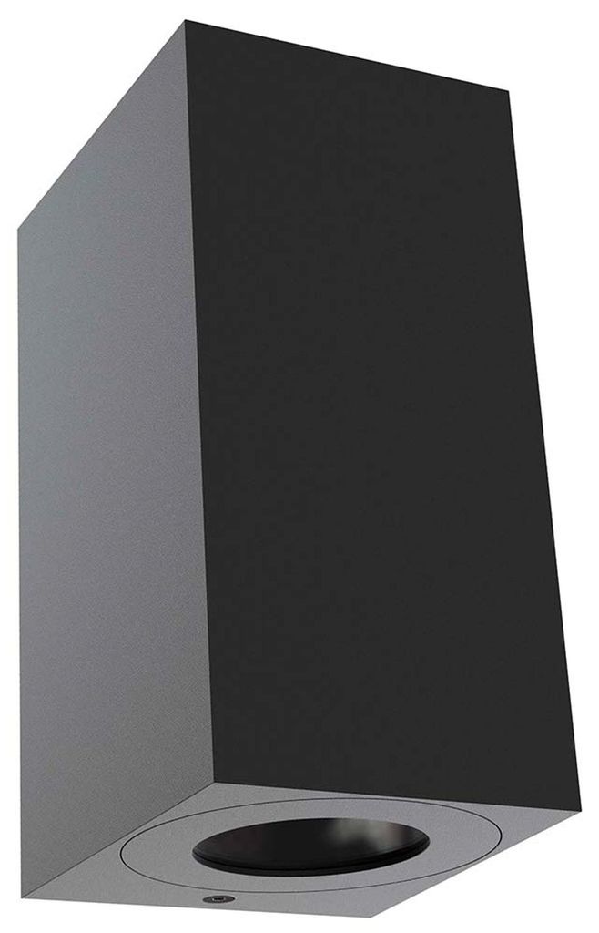 Nordlux Canto Maxi Kubi 2, Oberfläche, GU10, IP44, Schwarz Produktbild 