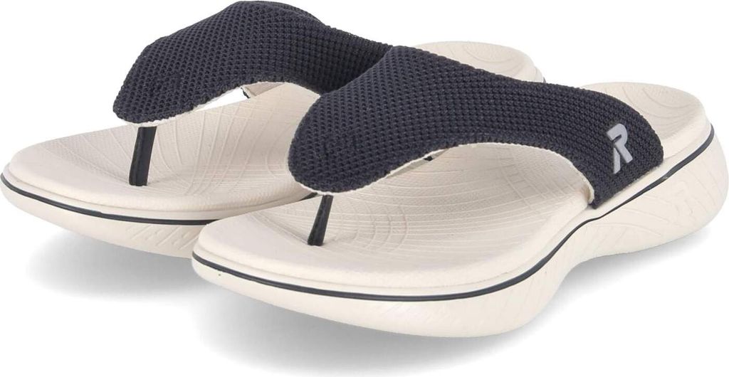 Rieker Zehentrenner Damen 31393933363636 Blau 39 EU