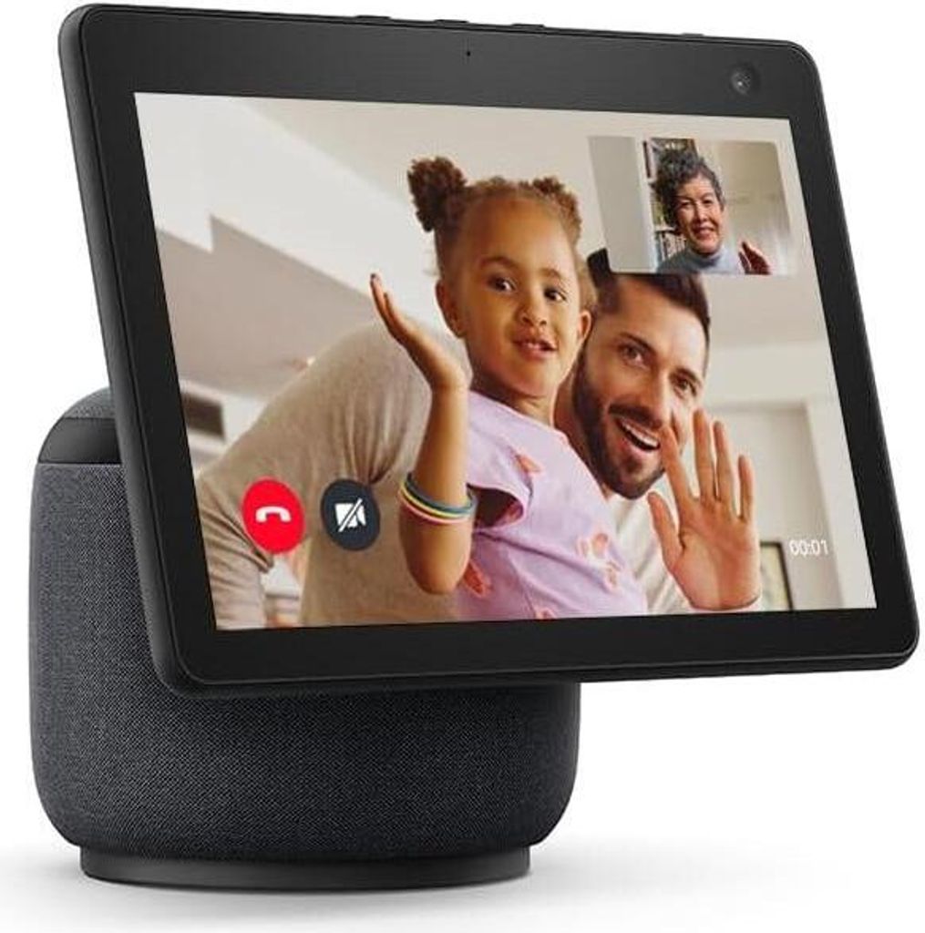 Streaming-Box Echo Show 8 Smart Home Hub Bildschirm Alexa  Sprachsteuerung schwarz, 20,32 cm (8 Zoll) Touchscreen Display