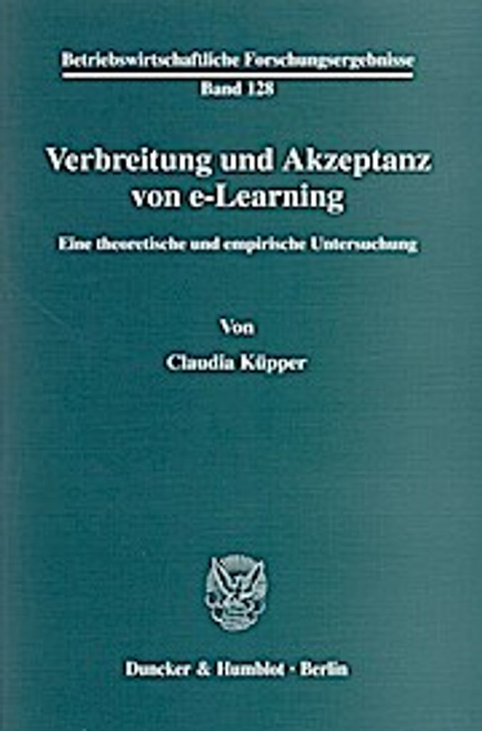 Verbreitung und Akzeptanz von e-Learning