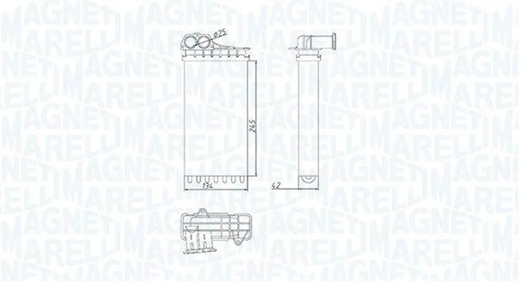 Sistema di Riscaldamento Magneti Marelli 350218436000 | Ricambio OE 6448L0