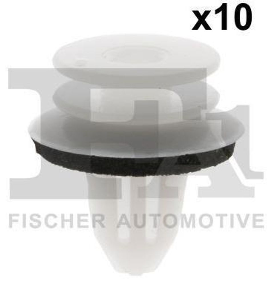 10x FA1 Clip Zier- / Schutzleiste 14-40018.10 passend für MERCEDES-BENZ C-Klasse Limousine (W204) 12mm