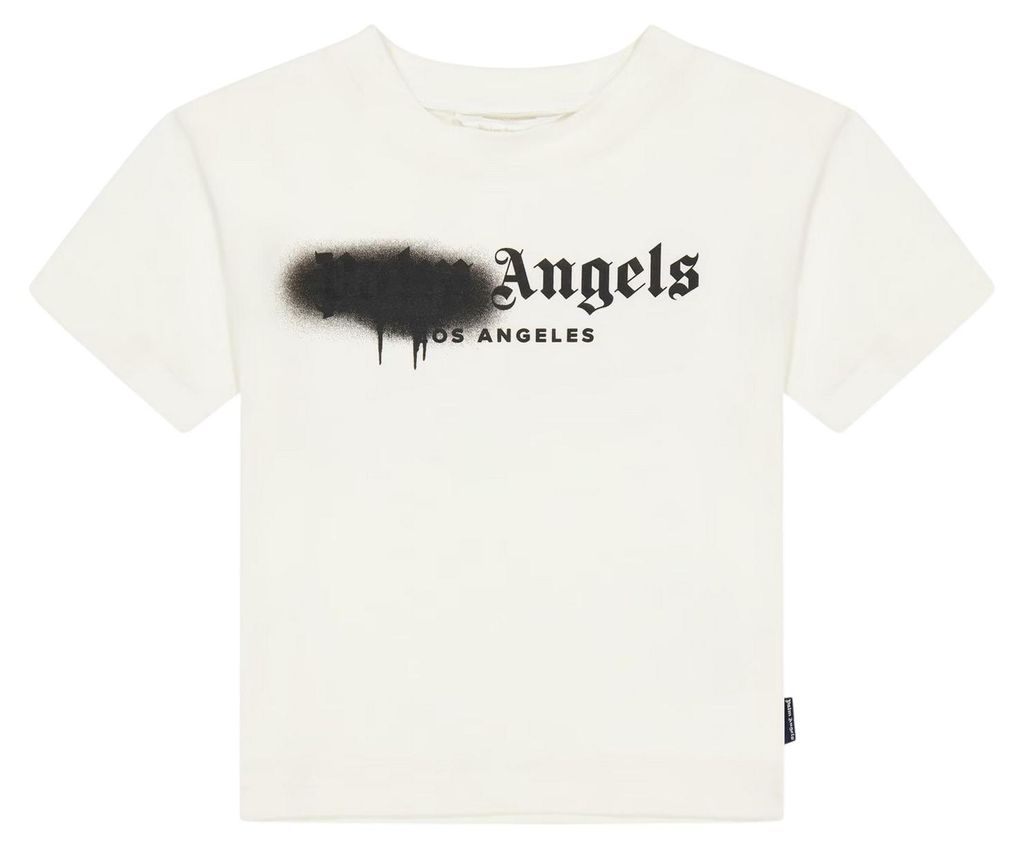 Palm Angels - T-Shirt für Kinder GT24107 (140) (Weiß/Schwarz)