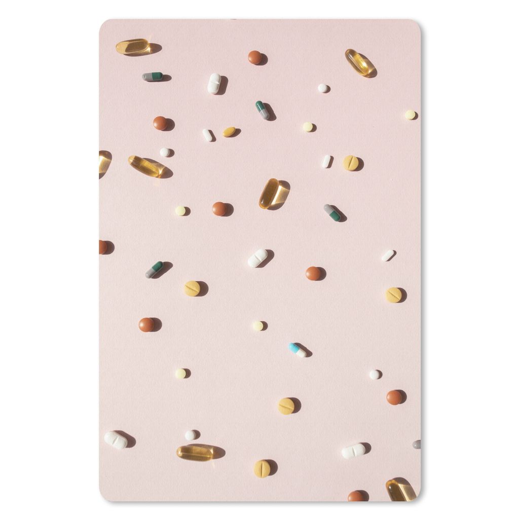 MuchoWow Mauspad Mousepad Bunte Pillen 40x60 cm - Mousepads - Maus Mat - Pad - Mausunterlage - Schreibtisch Accesoire