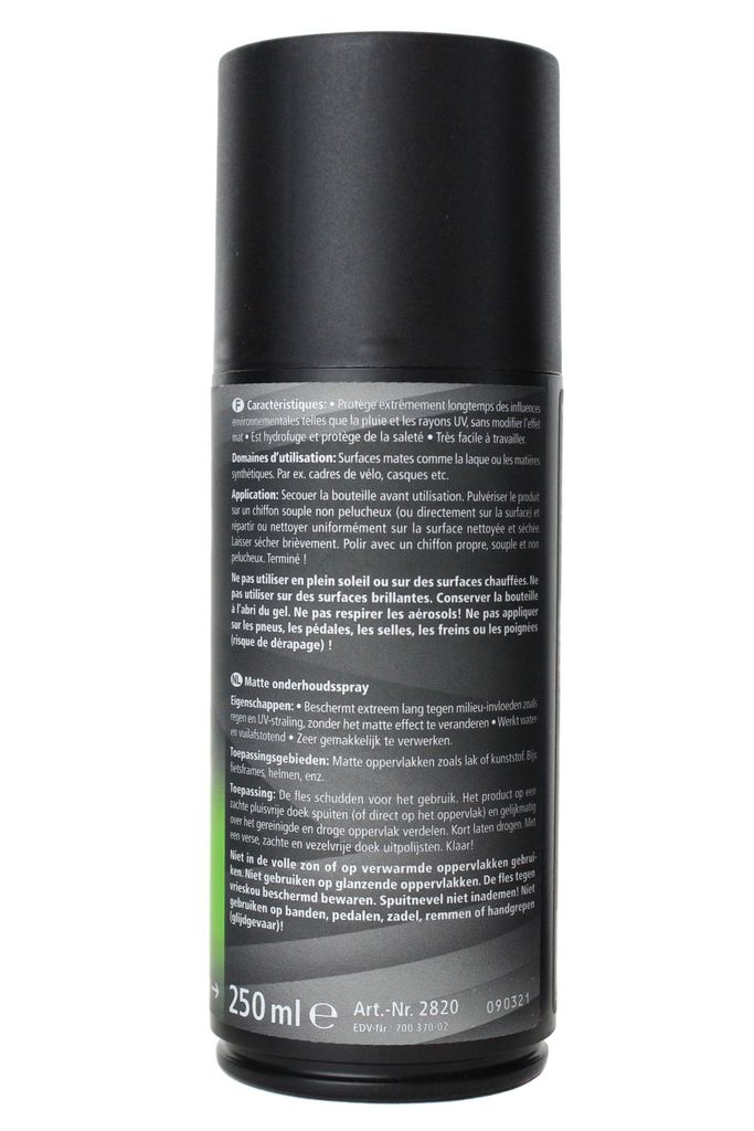 Dr. Wack - F100 Fahrrad Matt-Pflege Spray, erhält den Produktbild 